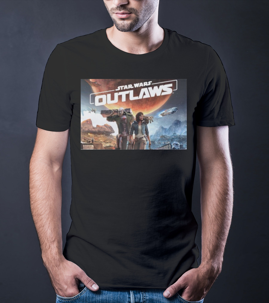 Star Wars Outlaws Adventure In A Galaxy Far Far Away T-Shirt
