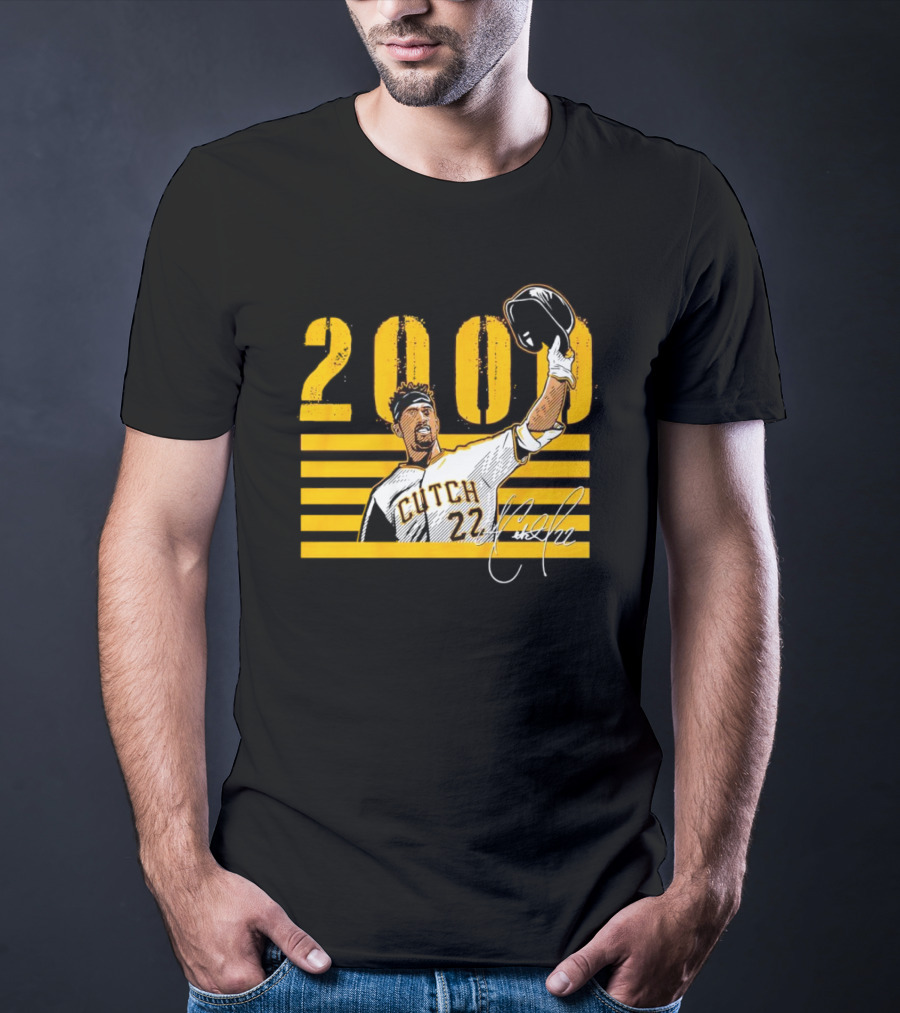 Andrew McCutchen Cutch 22 2000 Milestone T-Shirt
