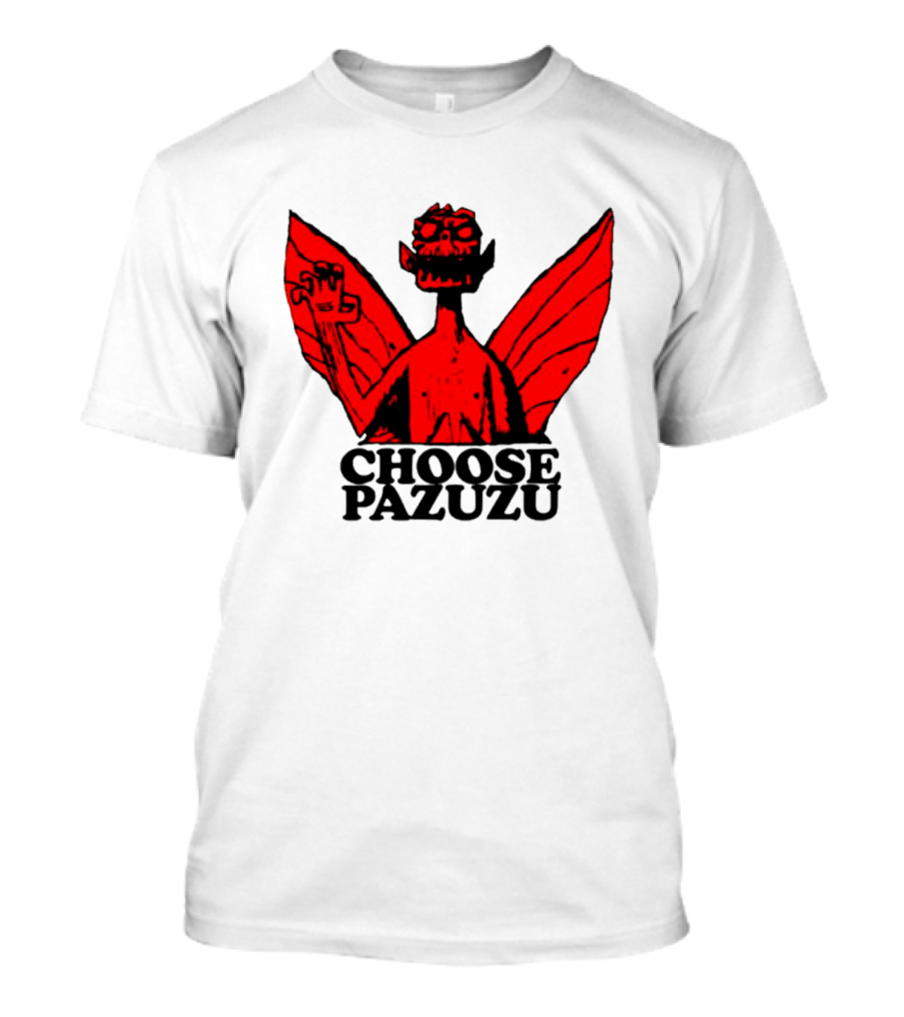 Choose Pazuzu Gorillaz Demon Wings T-Shirt