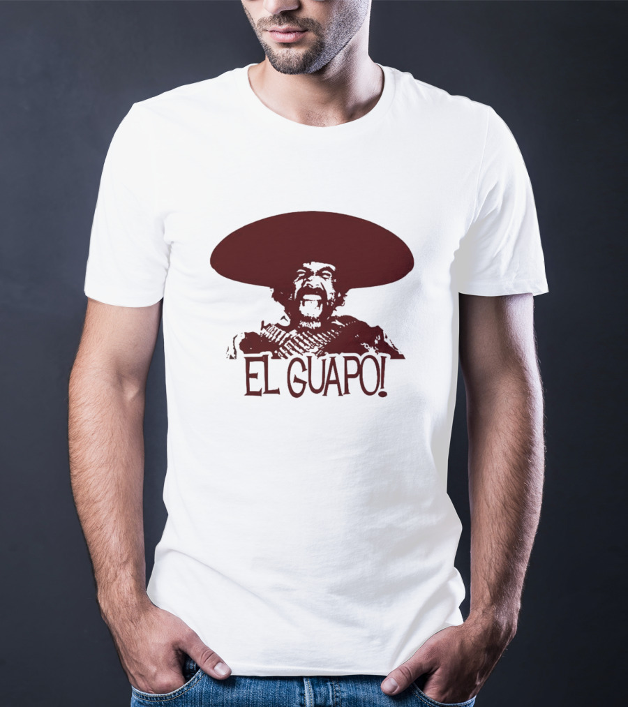 El Guapo Three Amigos Iconic Character Sombrero Image T-Shirt