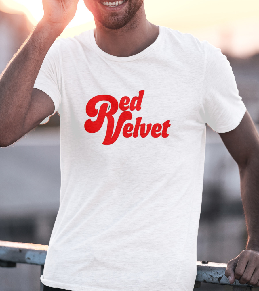 Kevin Huerter Red Velvet Bold Retro Script T-Shirt