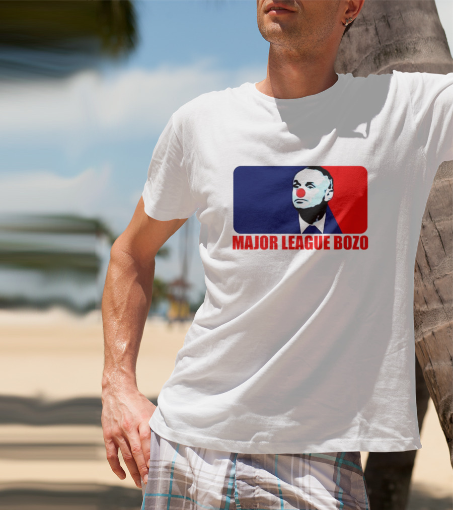 Major League Bozo Red Nose Clown T-Shirt