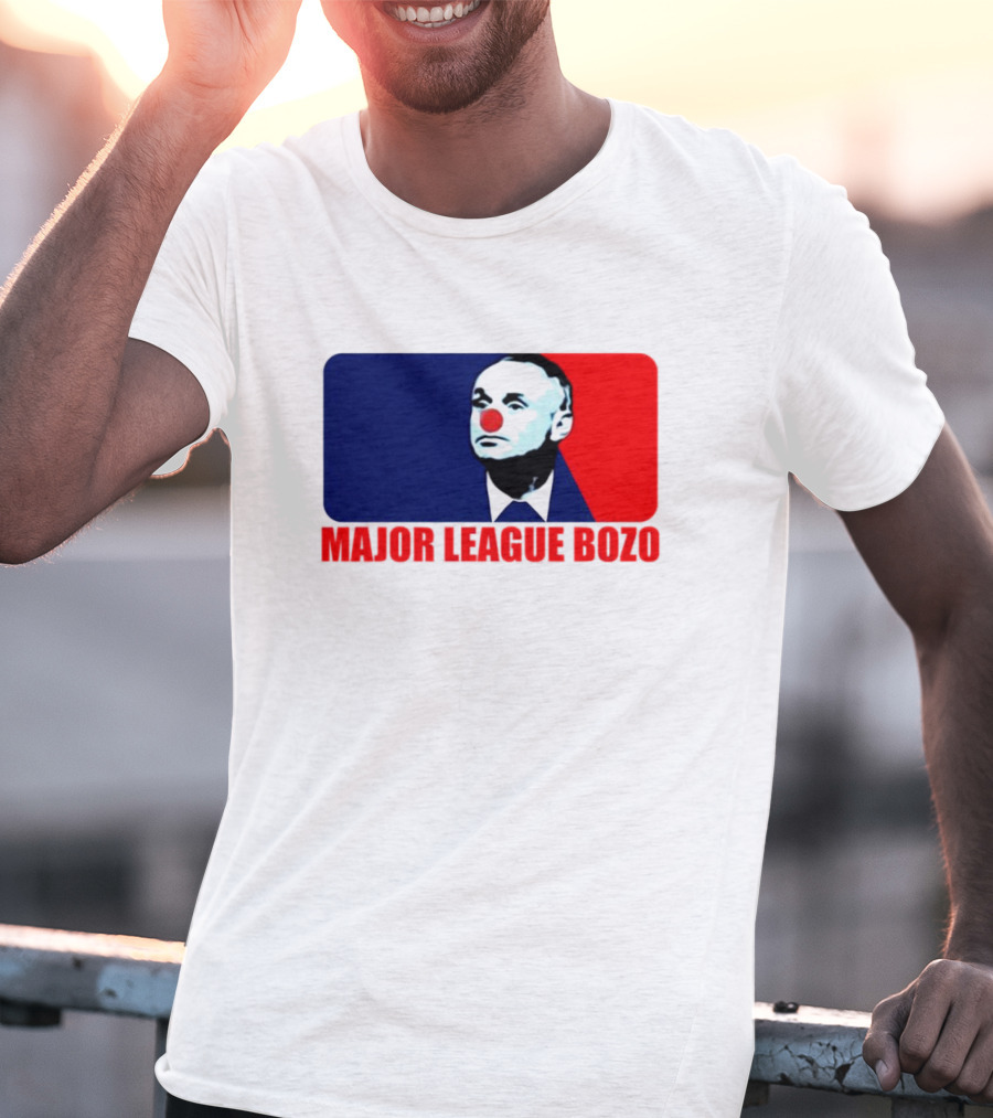 Major League Bozo Red Nose Clown T-Shirt