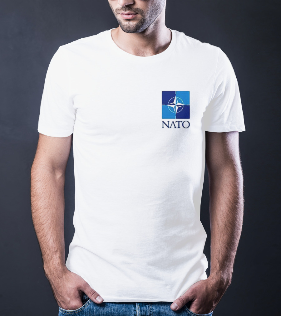 NATO Flag Emblem Logo T-Shirt