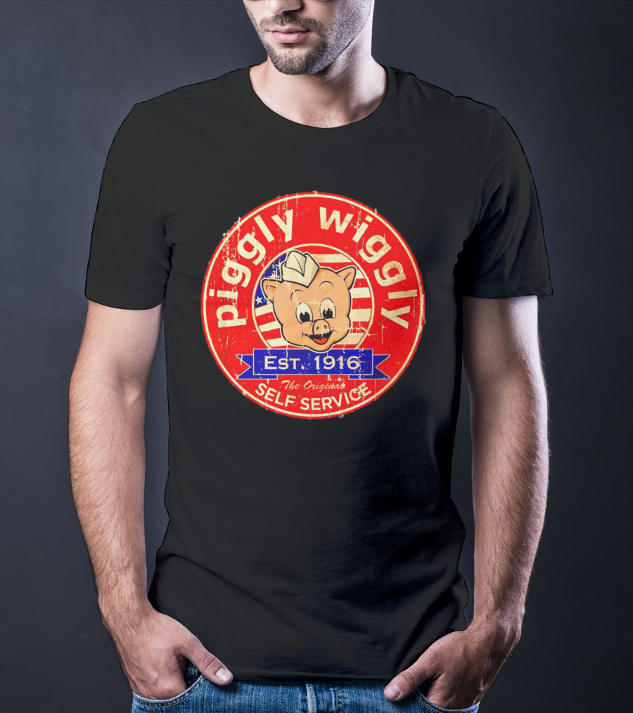 Piggly Wiggly Est 1916 The Original Self Service T-Shirt