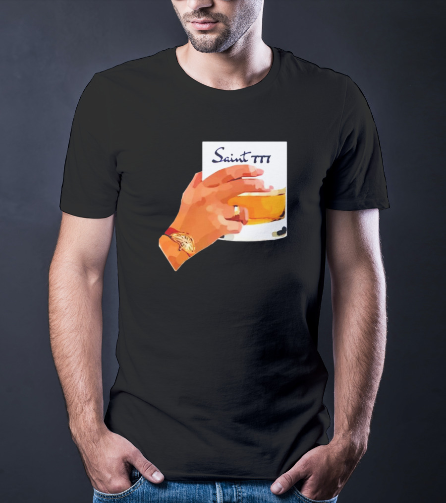 Saint 777 Whiskey Hand Watch T-Shirt