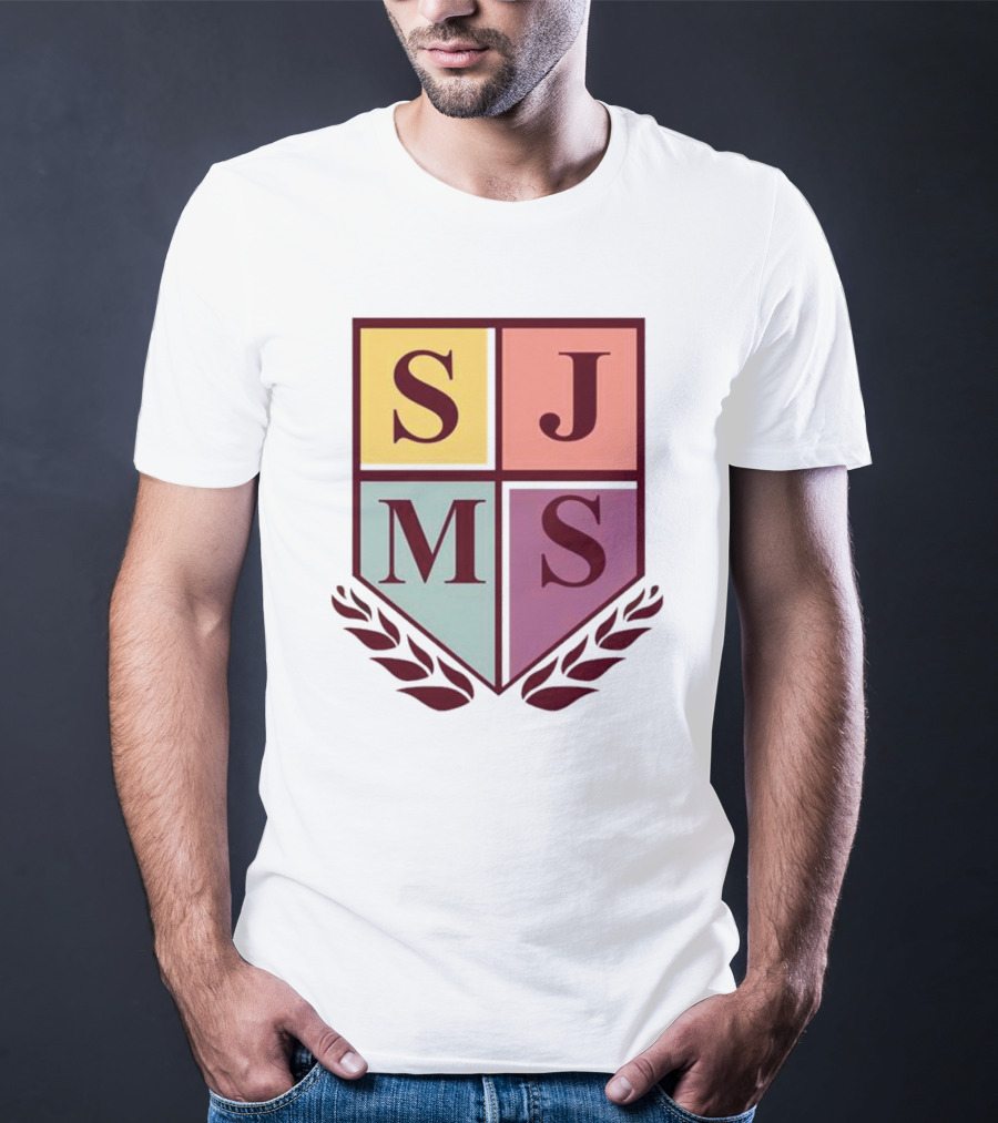 SJMS Shield Emblem Amphibious Crest Metal T-Shirt