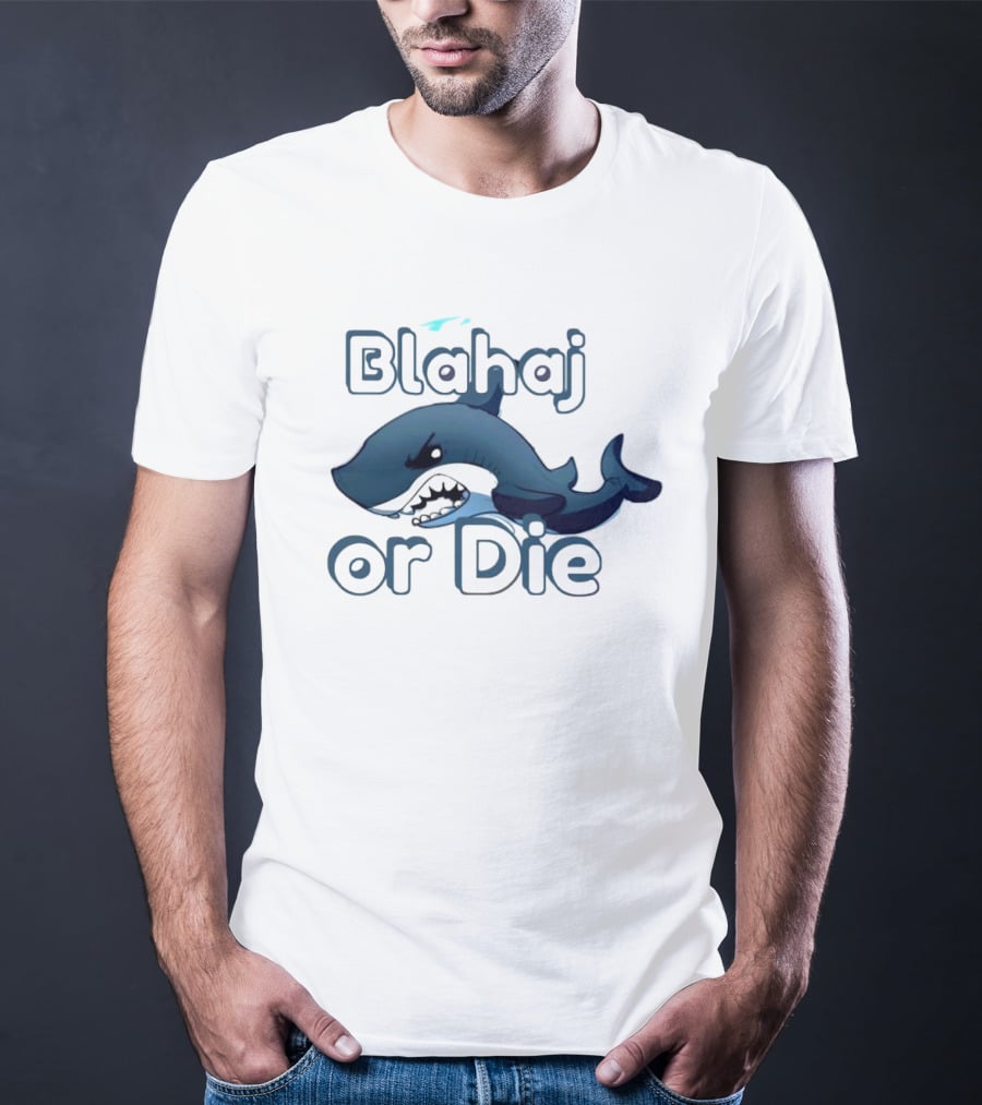 Blahaj Or Die Fierce Shark T-Shirt