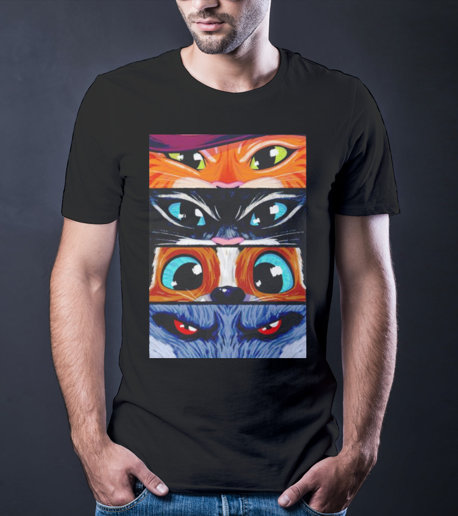 Puss In Boots Eye Expressions Collection T-Shirt