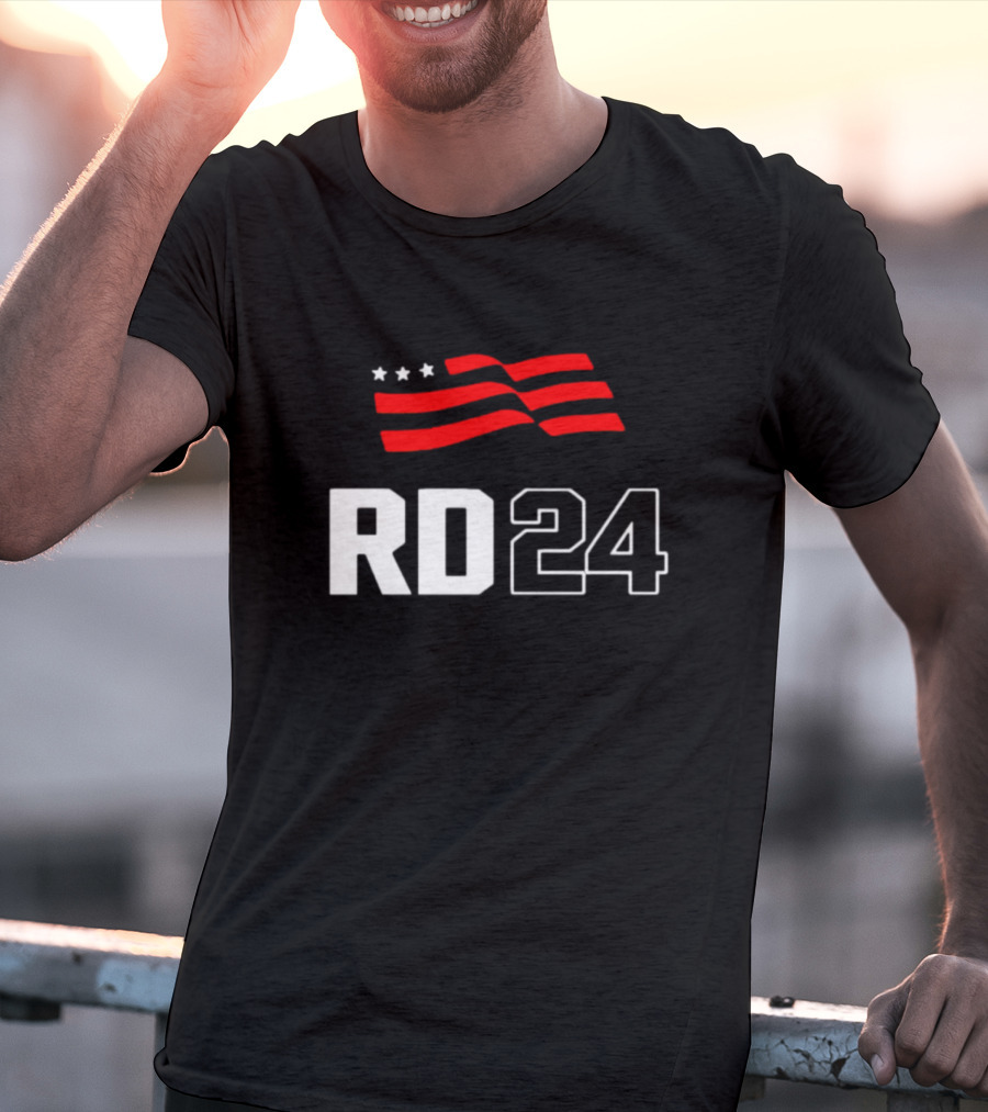 Desantis RD24 American Flag Stars Stripes T-Shirt