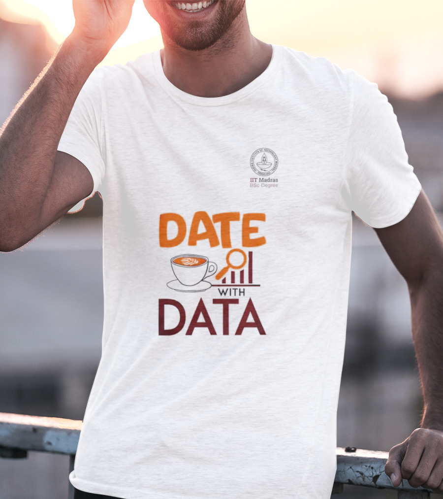 Date With Data Analytics IITM T-Shirt