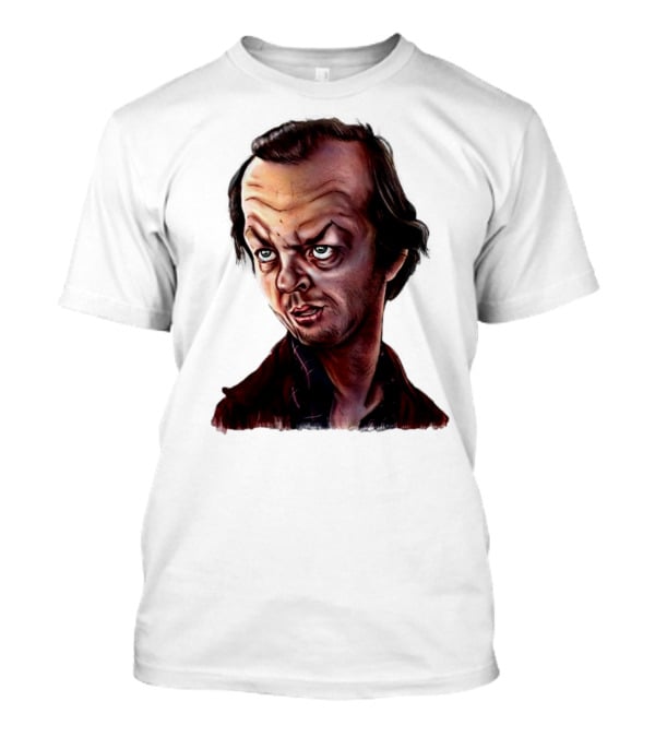 Jack The Caretaker Jack Torrance The Shining Caricature T-Shirt