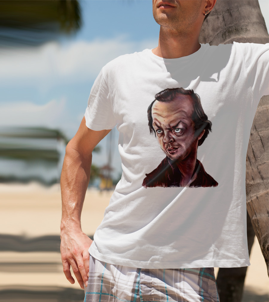 Jack The Caretaker Jack Torrance The Shining Caricature T-Shirt