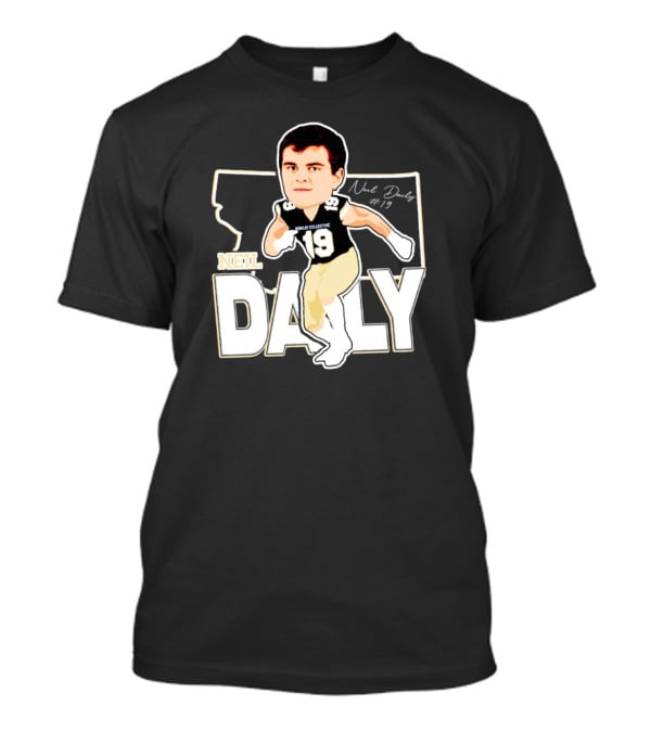 Neil Daily Noah Collective #19 Football Cartoon T-Shirt