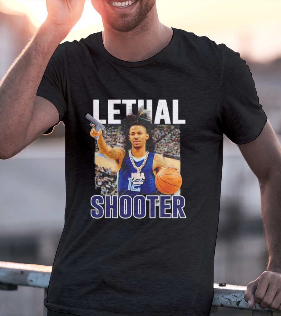 Ja Morant Lethal Shooter NBA Basketball Player T-Shirt