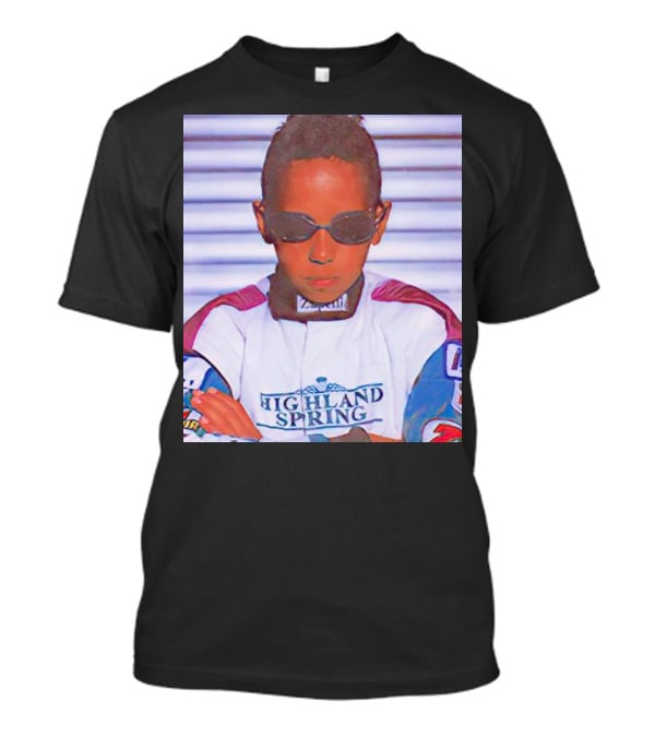 Highland Spring Racing Suit Young Lewis Hamilton T-Shirt