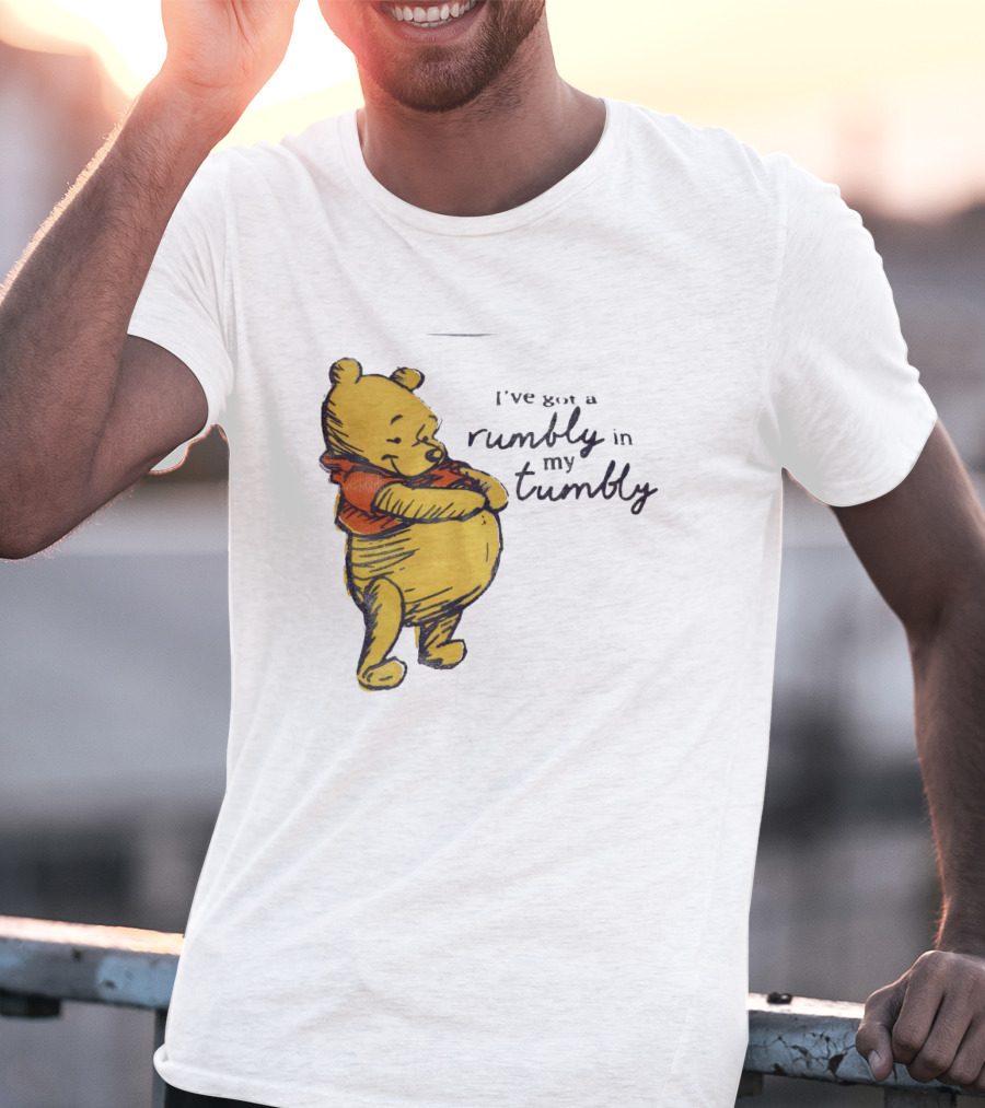 Pooh I’ve Got A Rumbly In My Tumbly Bear T-Shirt