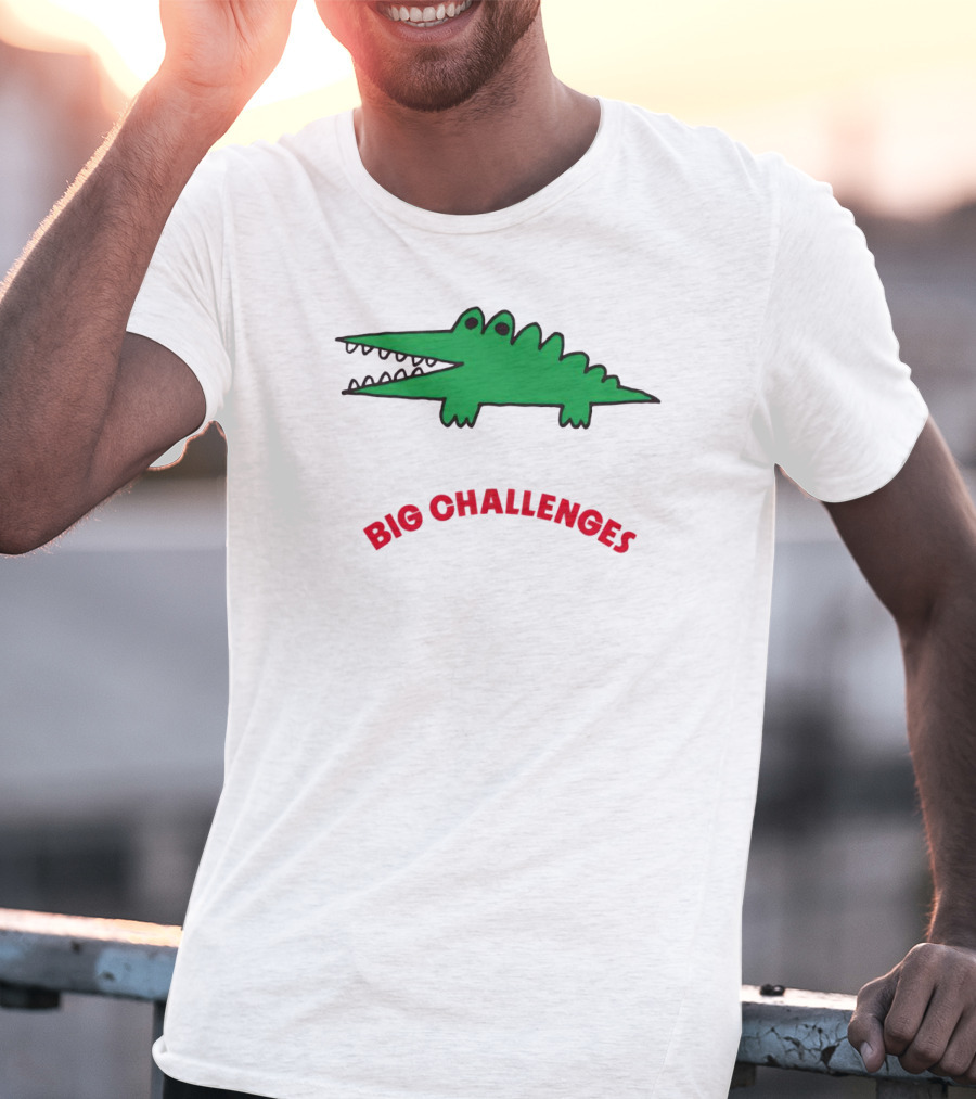 Sanrio Crocodile Big Challenges T-Shirt
