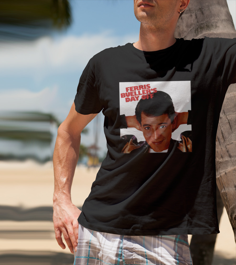 Ferris Bueller's Day Off Iconic Relaxed Pose T-Shirt