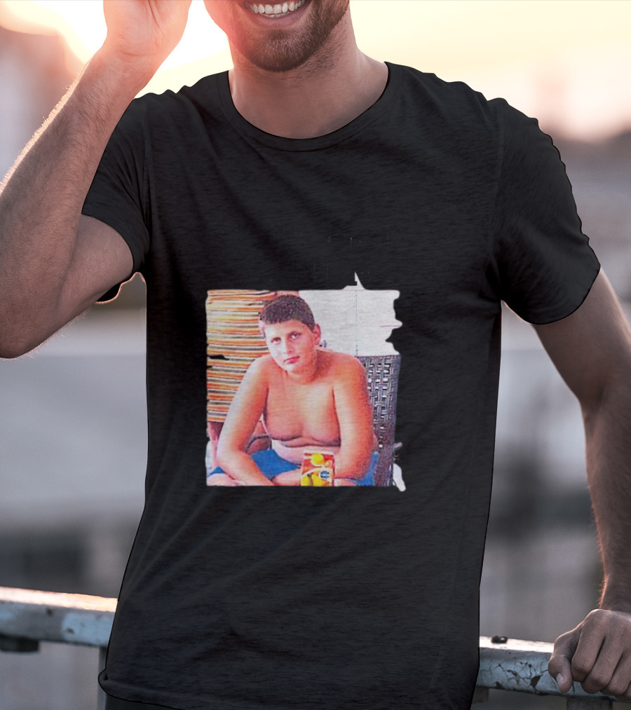 Funny Nikola Jokić Childhood Photo You Can’t Guard Me T-Shirt