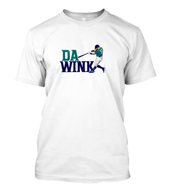 Jesse Winker Da Wink 33 Milwaukee Brewers Baseball Action Pose T-Shirt