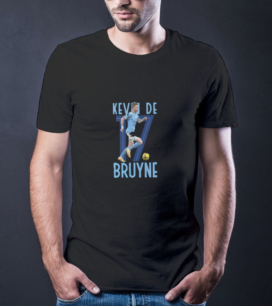 KEVIN DE BRUYNE 17 Football Player Action T-Shirt