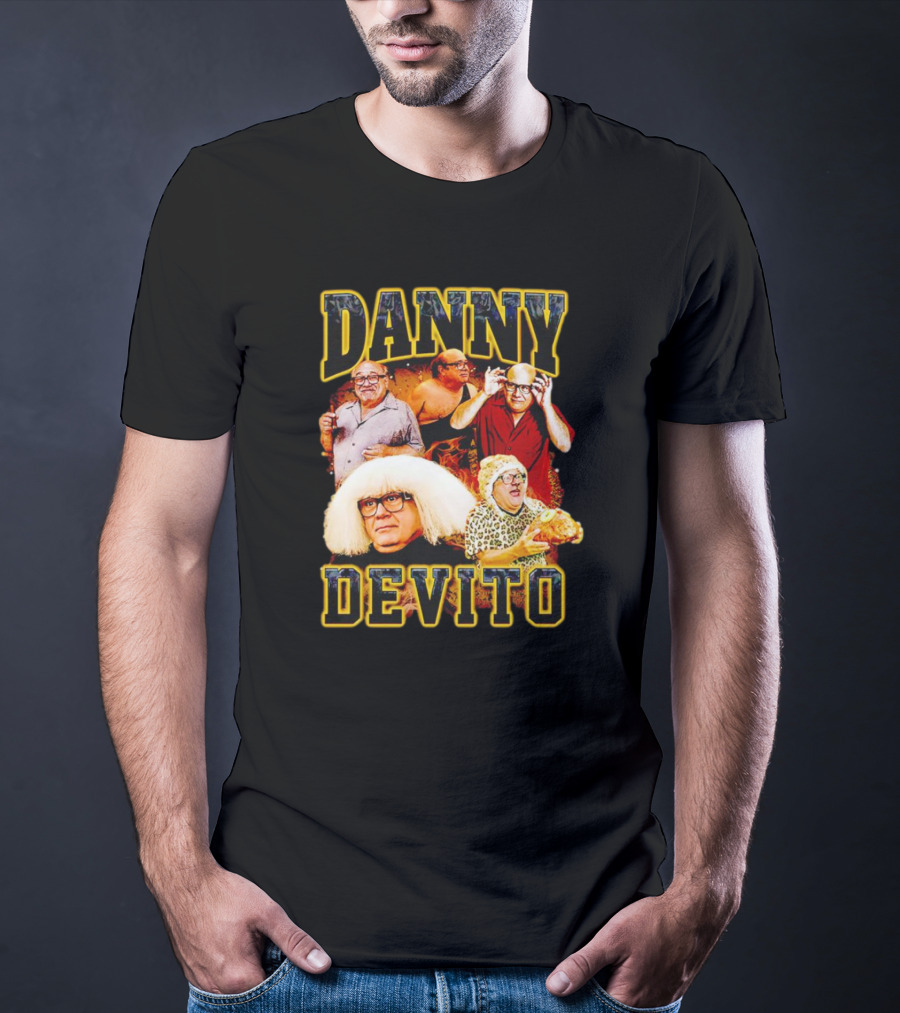 Danny Devito Iconic Character Montage T-Shirt