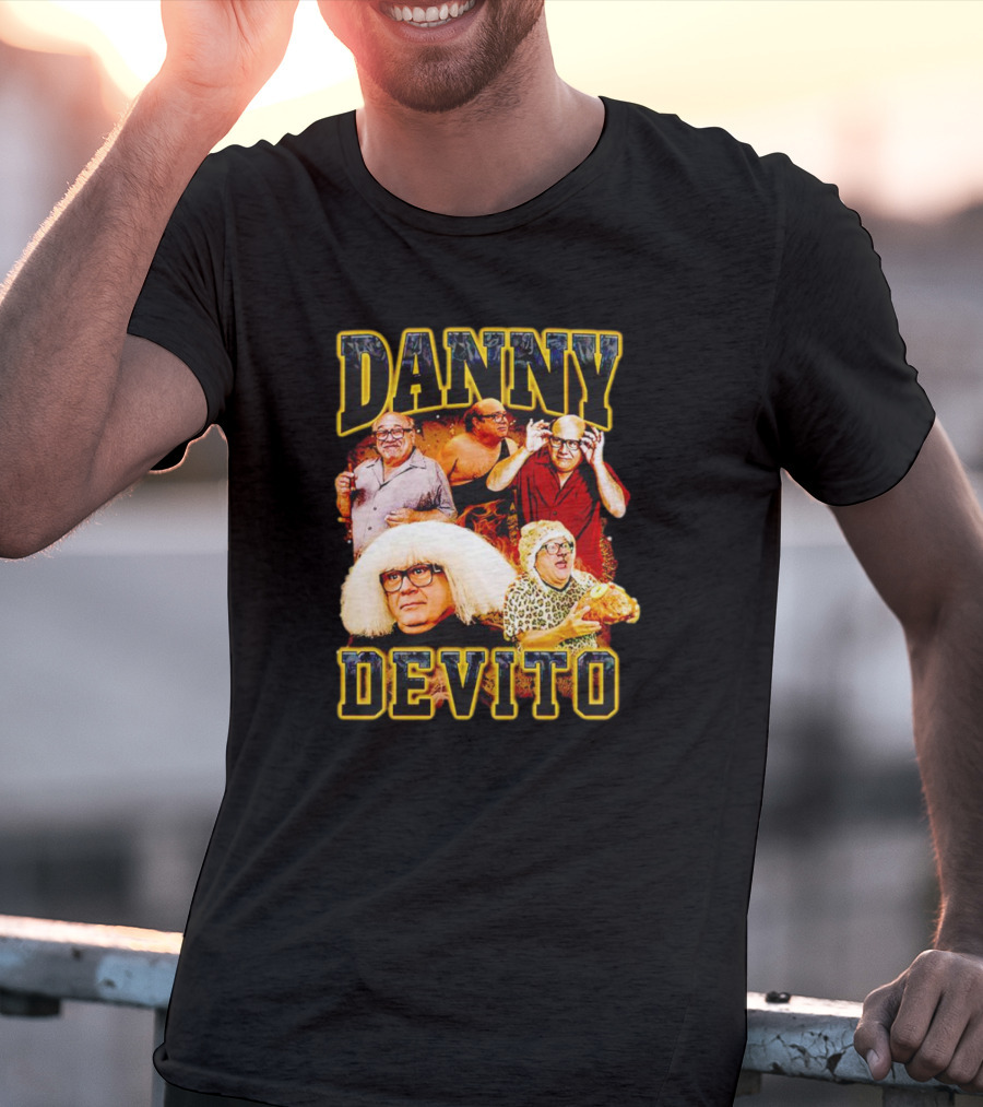 Danny Devito Iconic Character Montage T-Shirt
