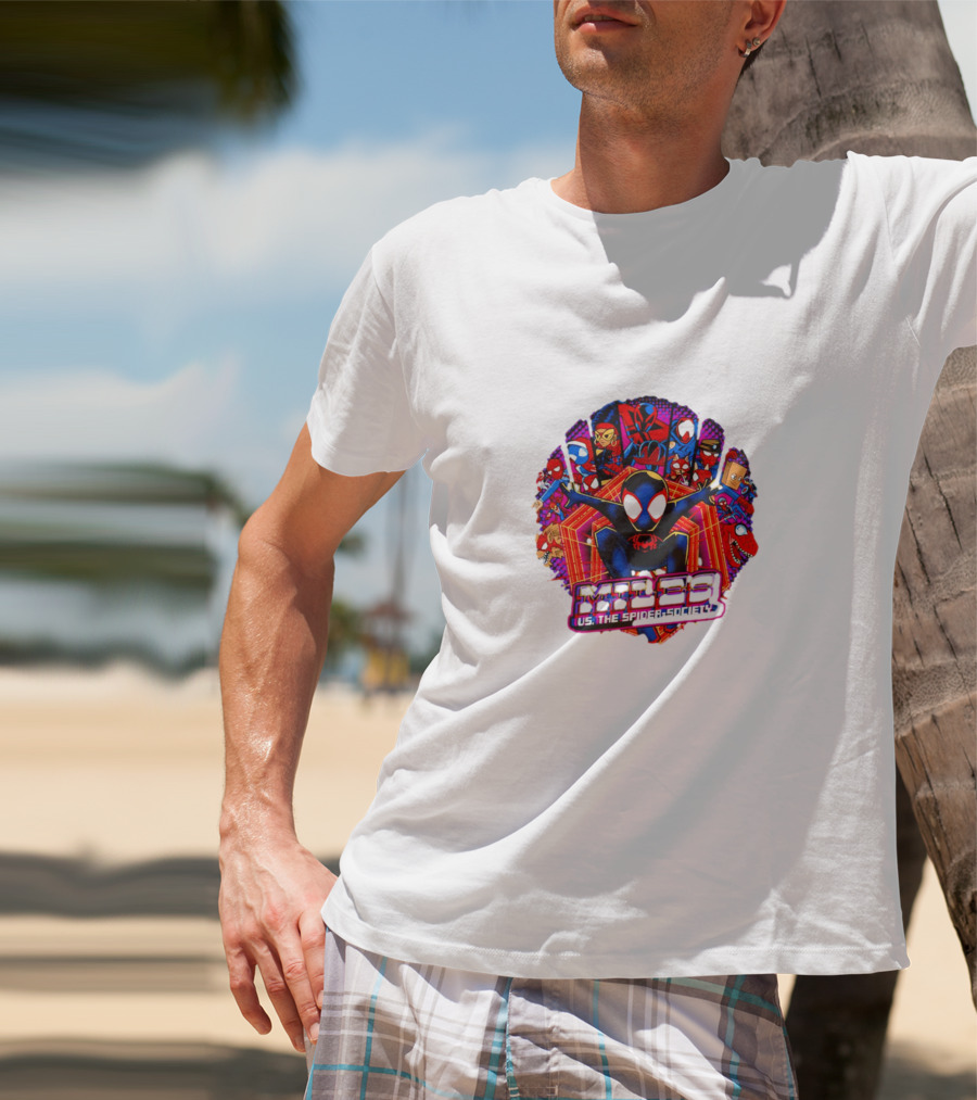 Miles Morales Anomaly US The Spider-Society Multiverse Characters T-Shirt