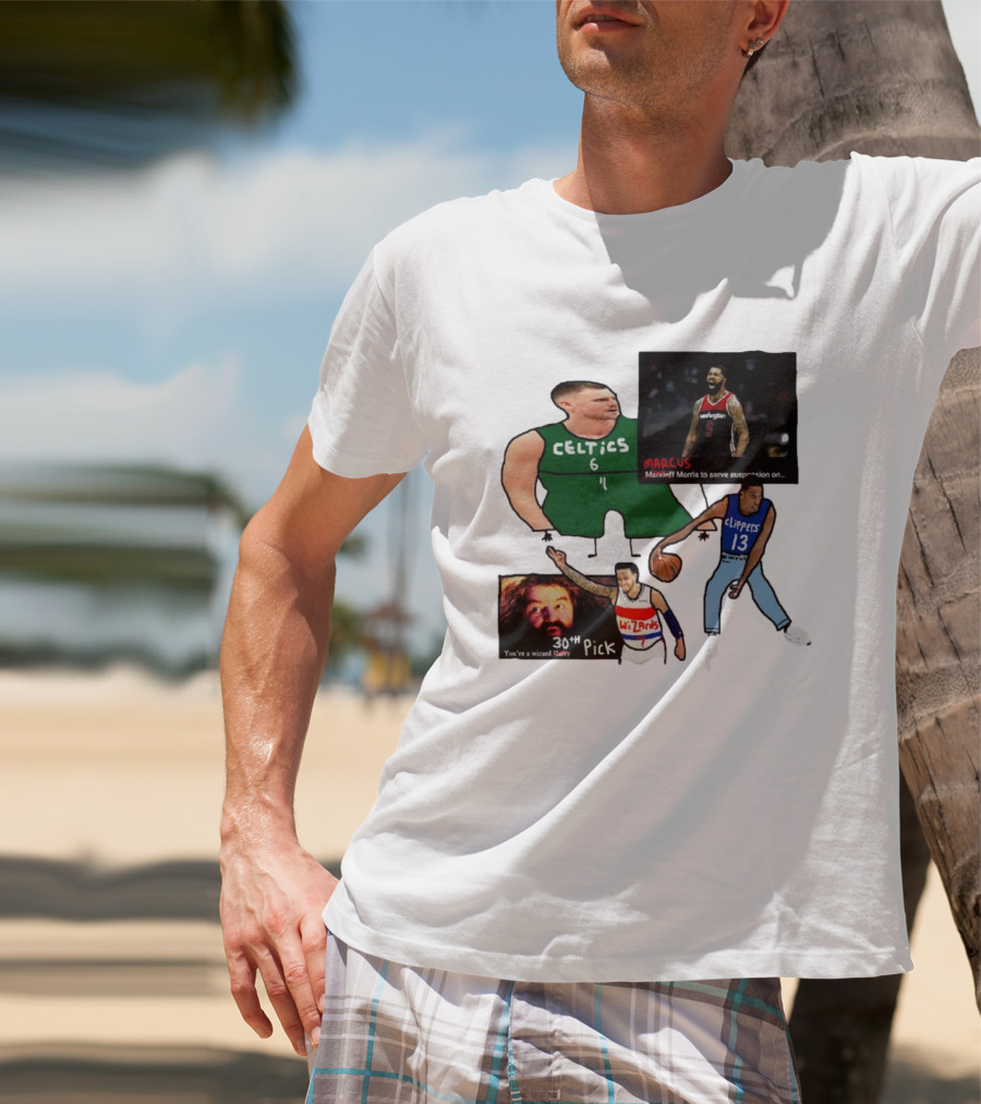 If Y’all Are Having Trouble Visualizing The Celtics Marcus Morris Wizards 30th Pick Clippers T-Shirt