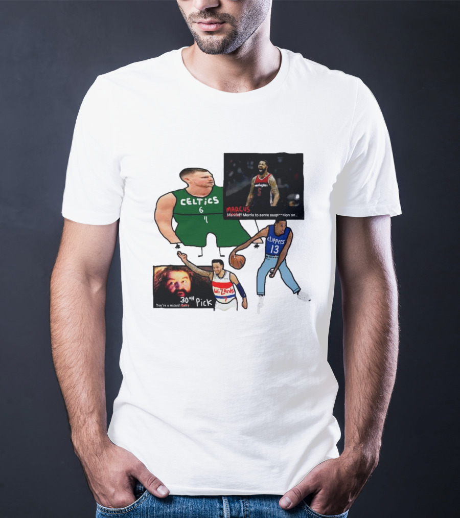 If Y’all Are Having Trouble Visualizing The Celtics Marcus Morris Wizards 30th Pick Clippers T-Shirt