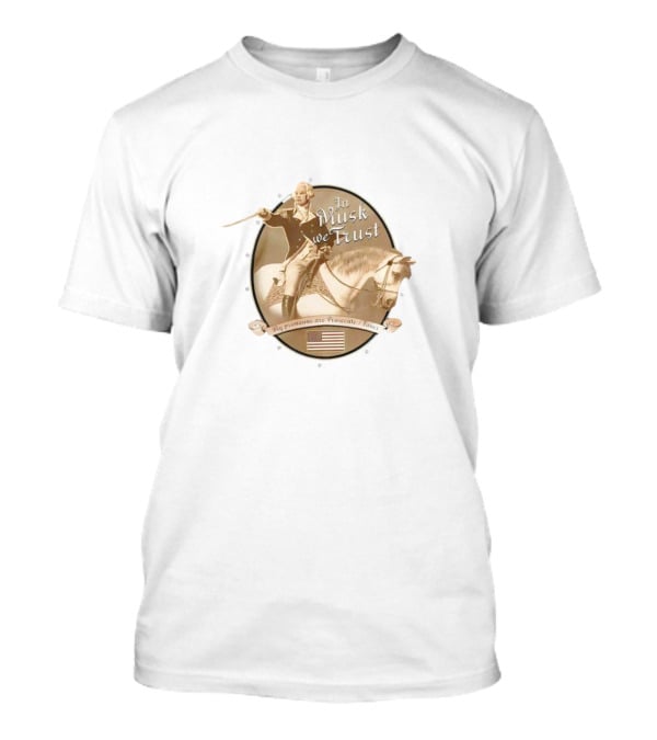 In Musk We Trust My Pronouns Are Prosecute Fauci Patriotic Vintage Horseman T-Shirt