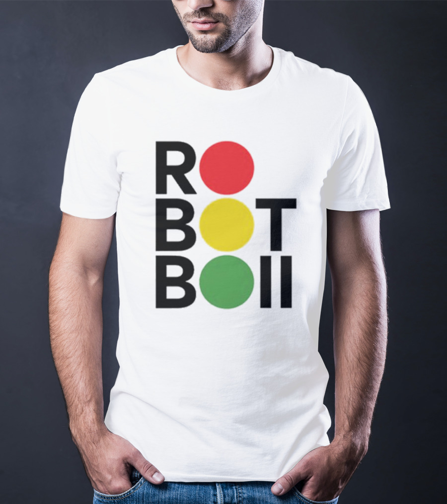 ROBOT BOII Traffic Light Colors T-Shirt