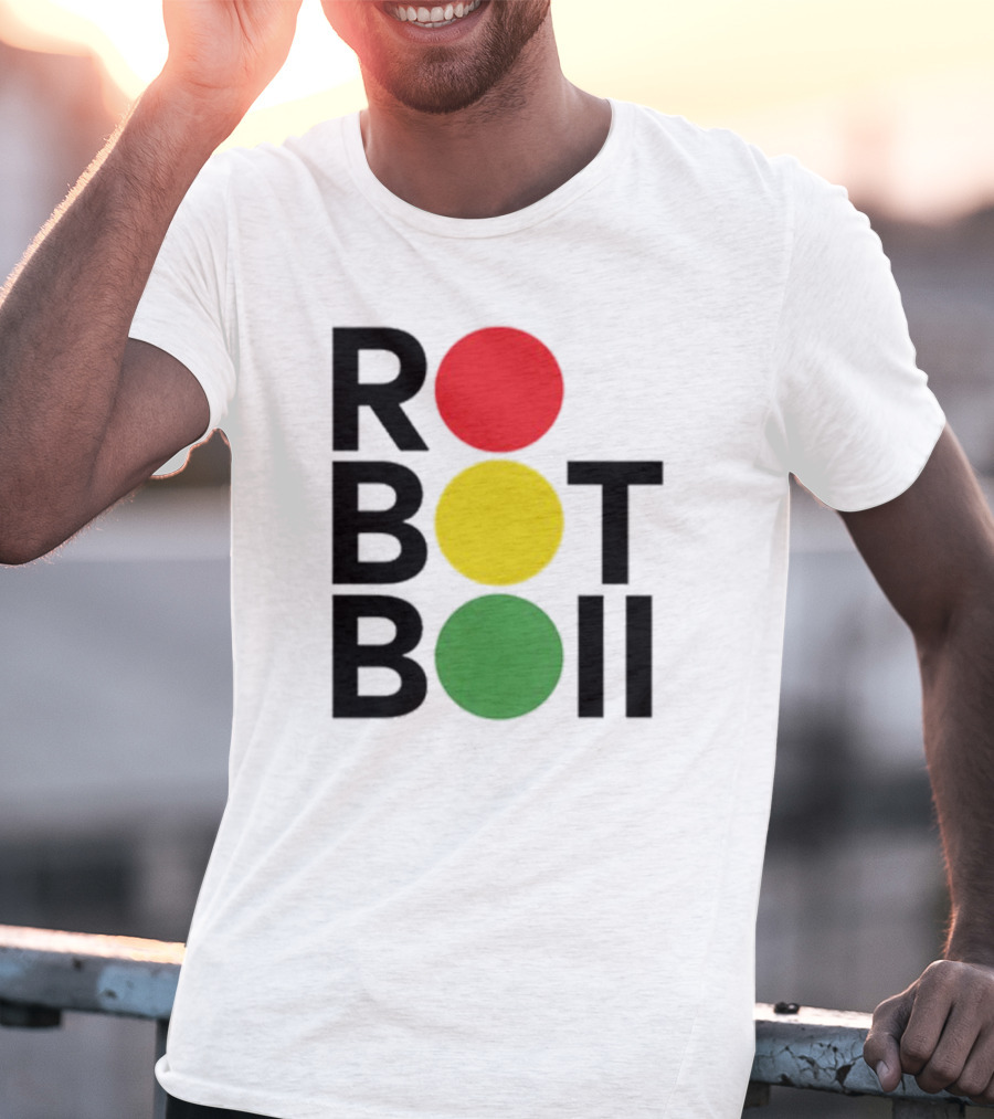ROBOT BOII Traffic Light Colors T-Shirt