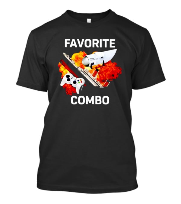 Favorite Combo Oceangate Controller Submarine Explosion T-Shirt