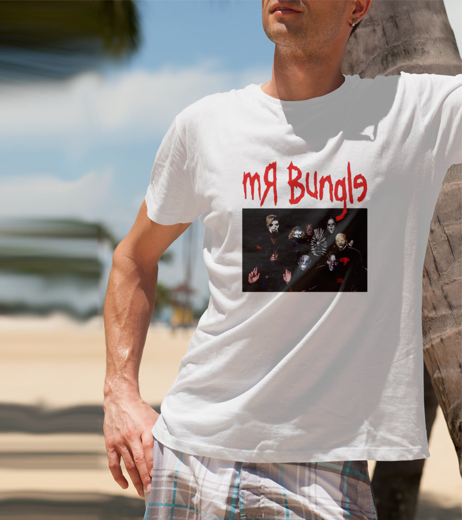 Slipknot Mr Bungle Band Crossover Image T-Shirt