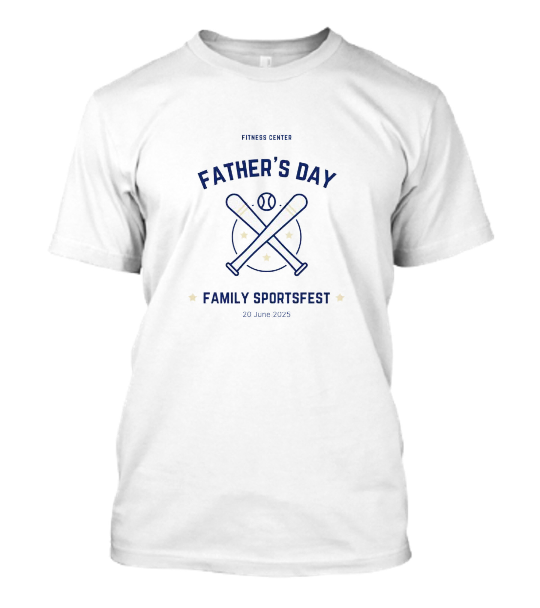 Father’s Day Fitness Center Family Sportsfest 20 June 2025 T-Shirt