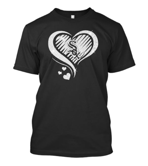 Chicago White Sox Heart Diamond T-Shirt