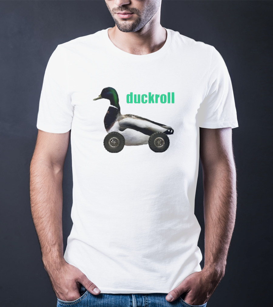 Duckroll Meme Hybrid With Wheels T-Shirt