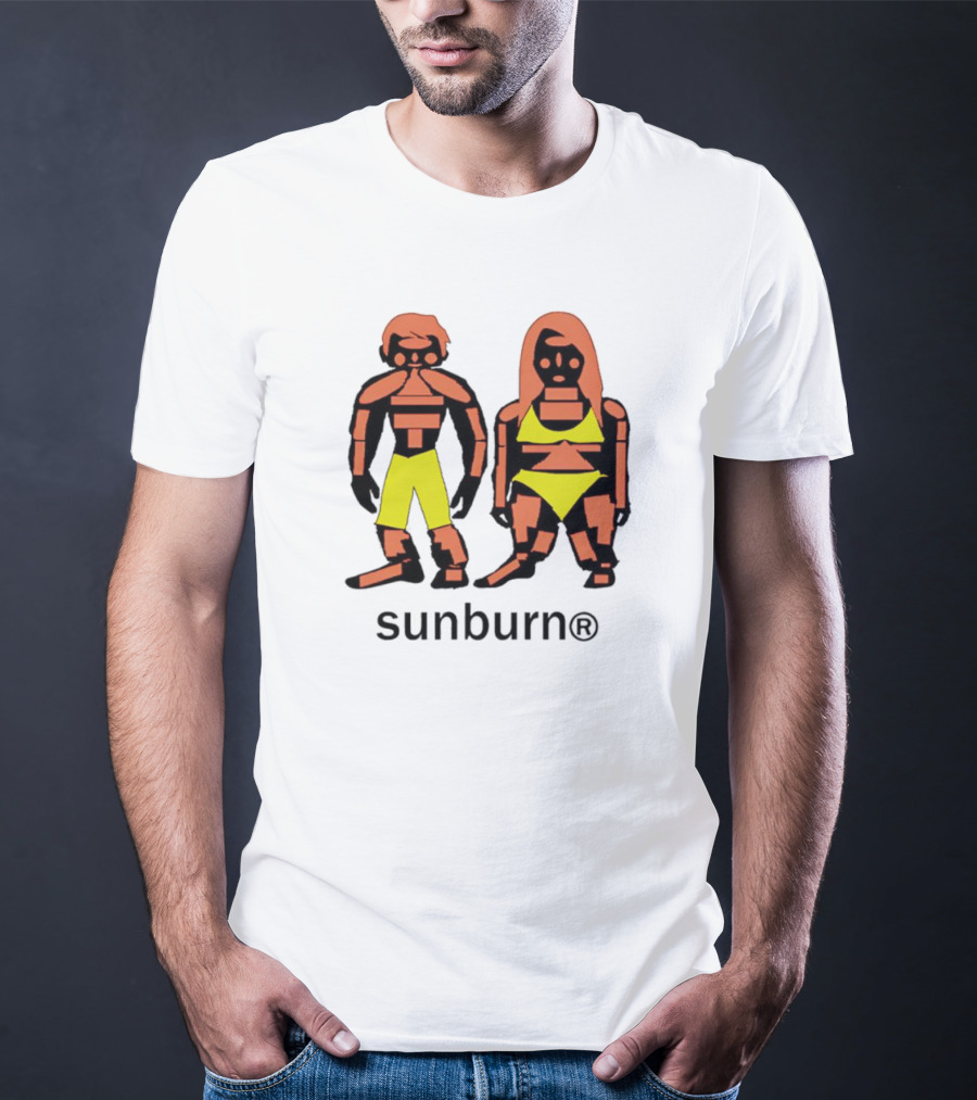 Dominic Fike Sunburn Yellow Swimwear Figures T-Shirt