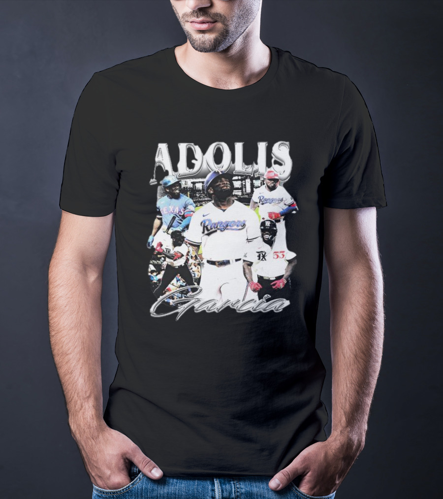 Adolis García Texas Rangers Collage T-Shirt