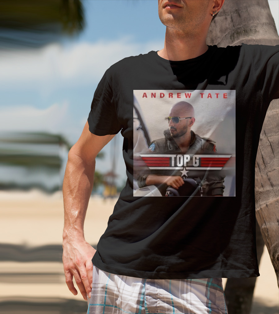 Andrew Tate Top G Pilot Aviator T-Shirt