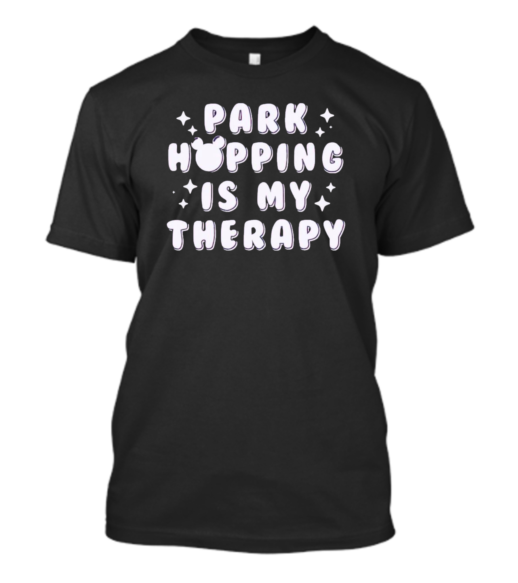 Park Hopping Is My Therapy Disney-Inspired Mickey T-Shirt