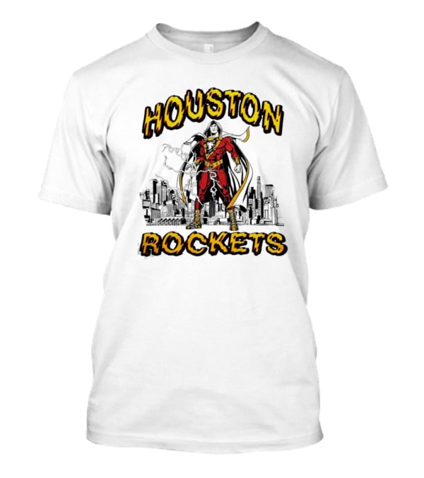 Shazam Houston Rockets Collaboration Hero T-Shirt