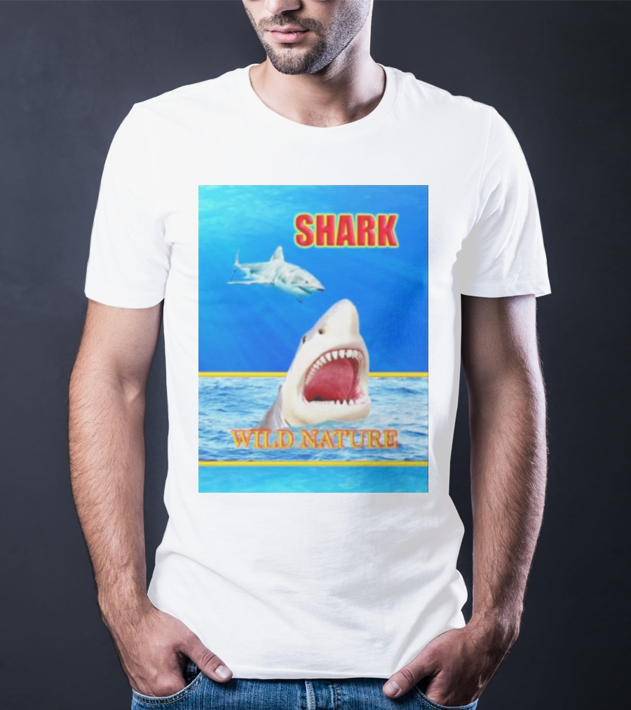 Shark Wild Nature Ocean Scene T-Shirt