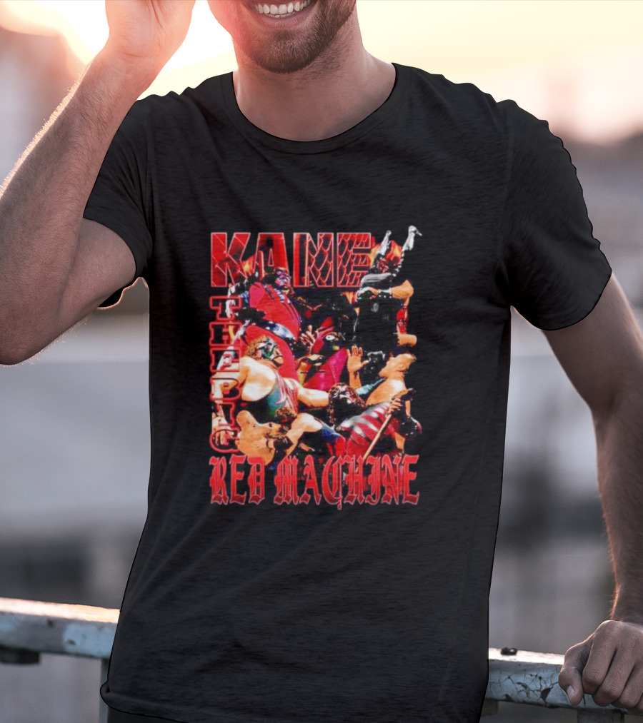 Kane The Big Red Machine Pro Wrestling Legends T-Shirt