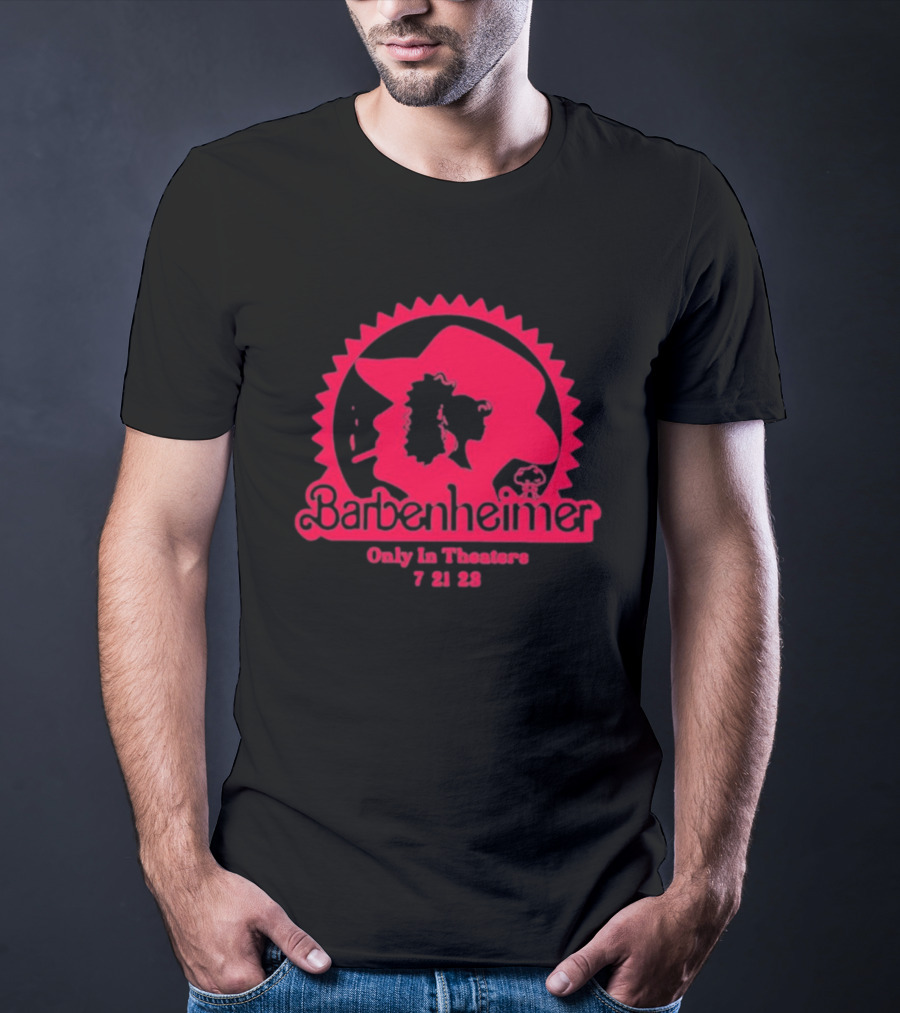 Barbenheimer Only In Theaters 7 21 23 T-Shirt