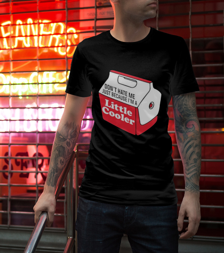 Don’t Hate Me Just Because I’m A Little Cooler Retro Icebox T-Shirt