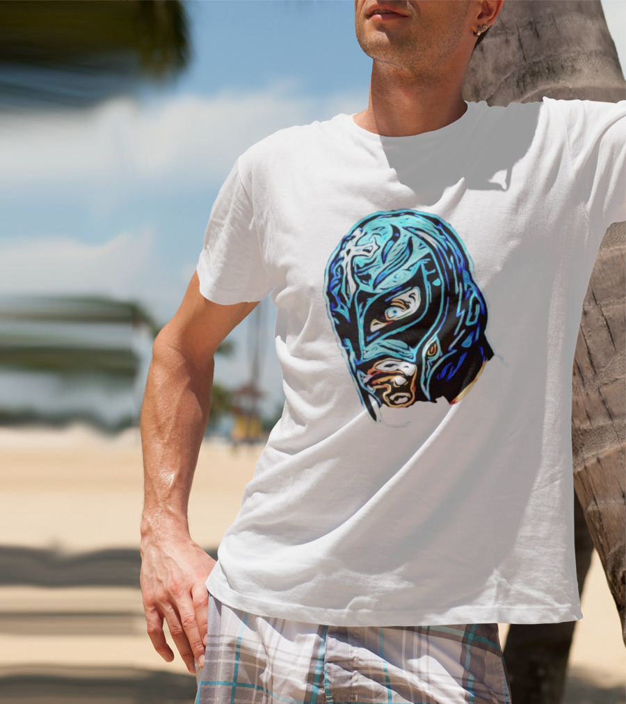 El Super Duper Niño Lucha Libre Mask T-Shirt