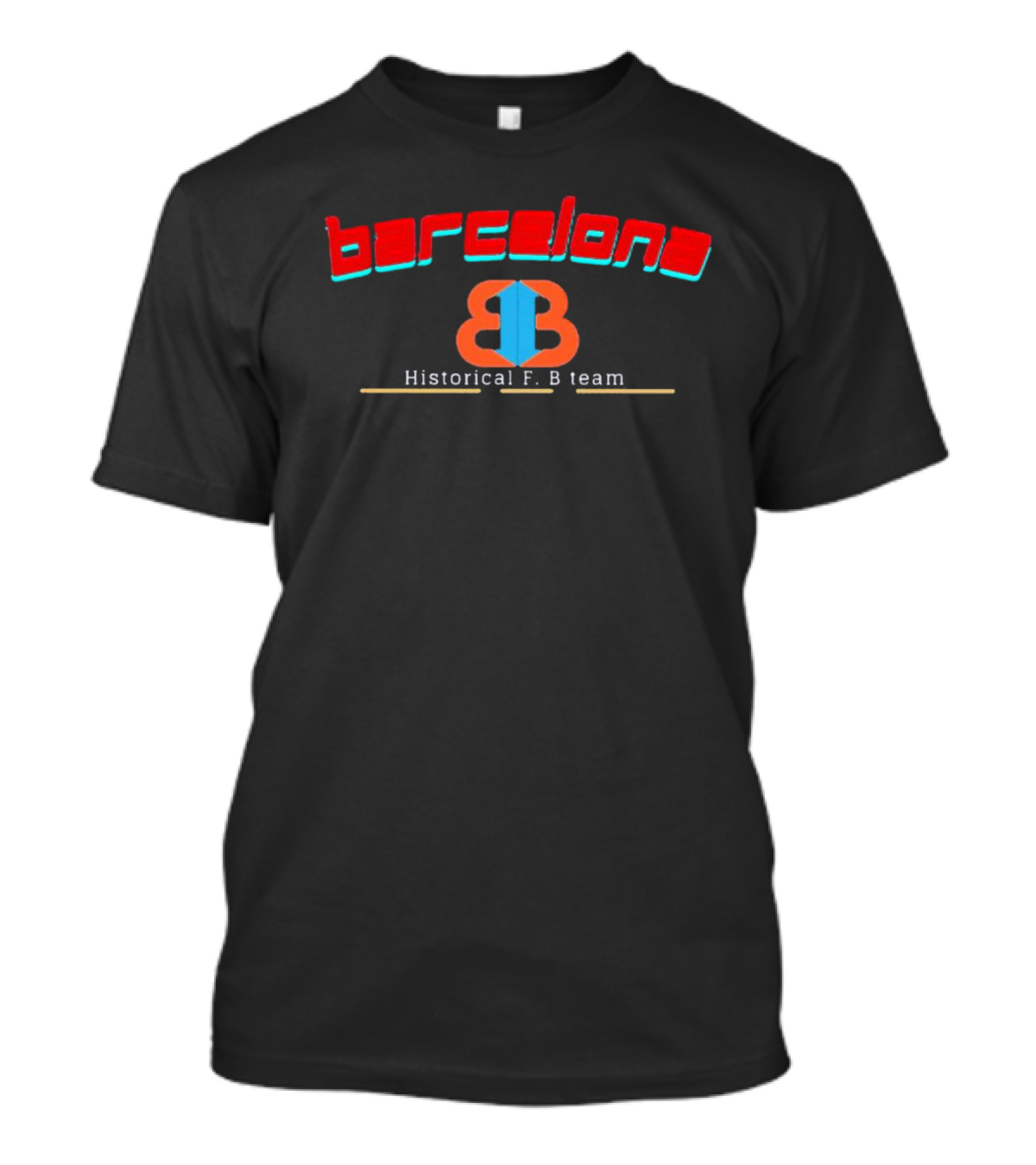 Barcelona Historical F. B Team T-Shirt